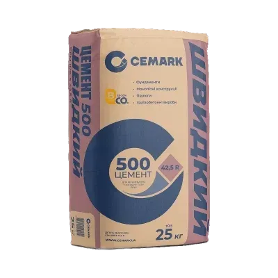 Цемент CRH швидкий М500 000016 фото